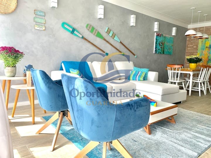 Apartamento Frente ao Mar nas Pitangueiras, Guarujá - SP