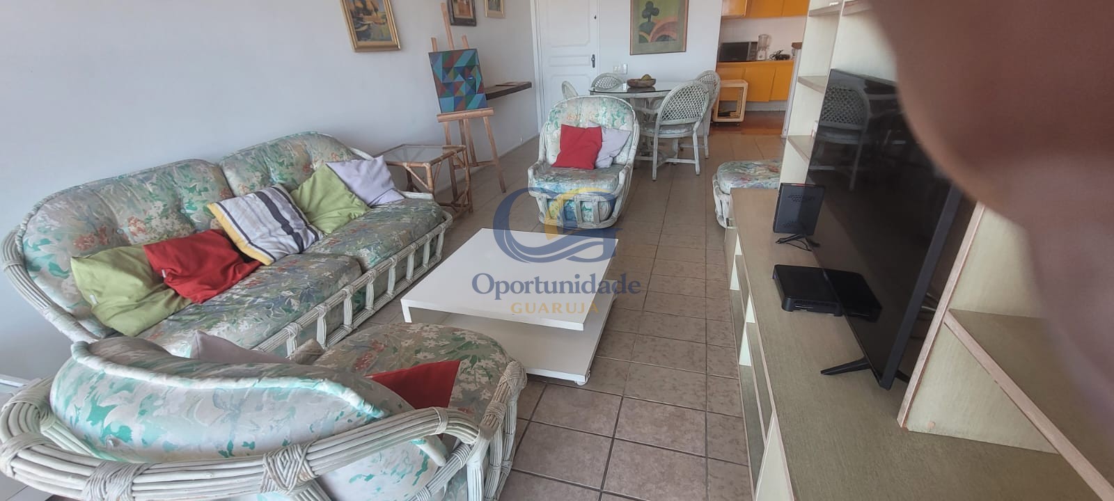 Apartamento Frente ao Mar nas Pitangueiras, Guarujá - SP