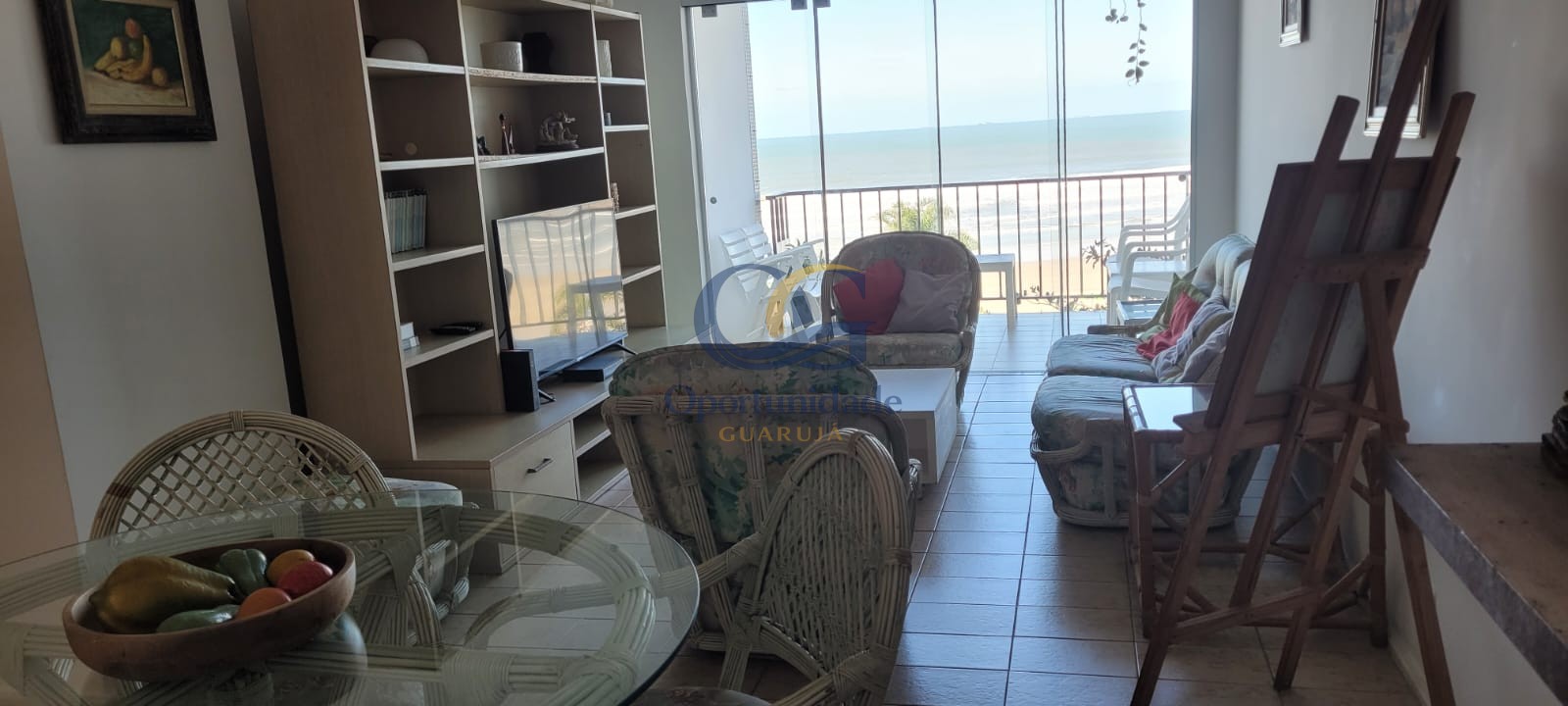 Apartamento Frente ao Mar nas Pitangueiras, Guarujá - SP