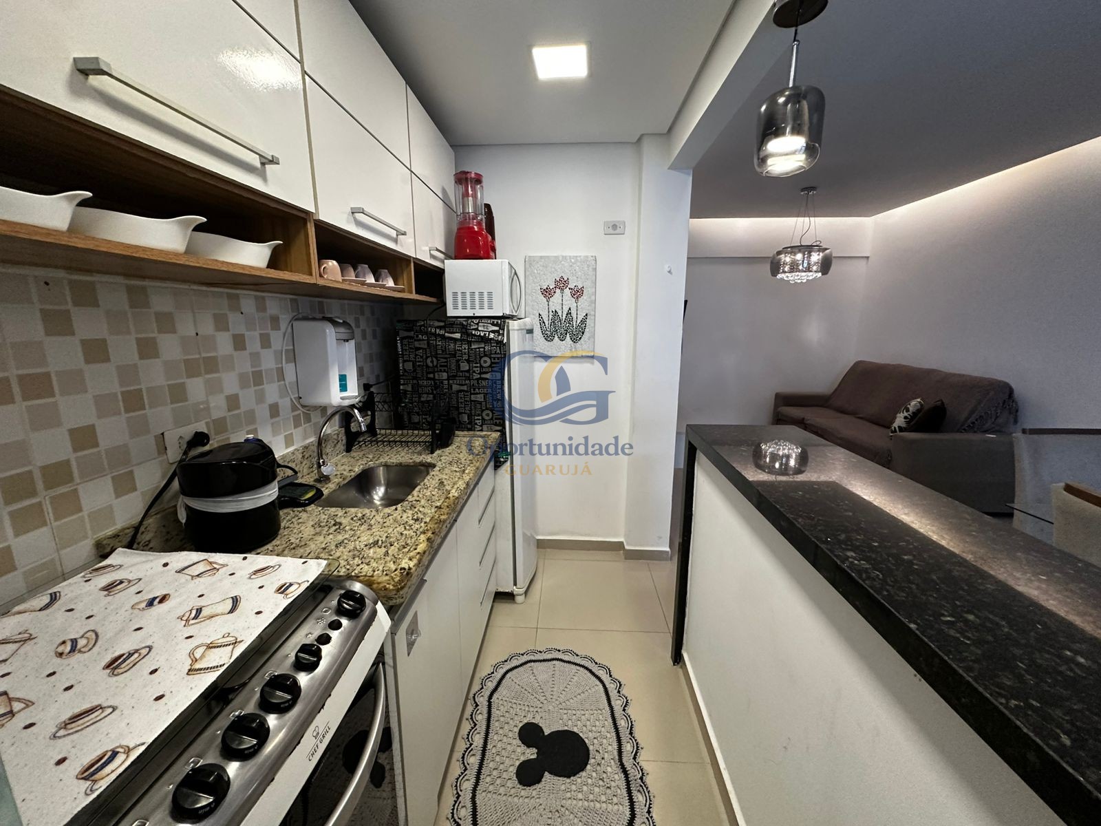 Apartamento na Praia das Astúrias, Guarujá - SP