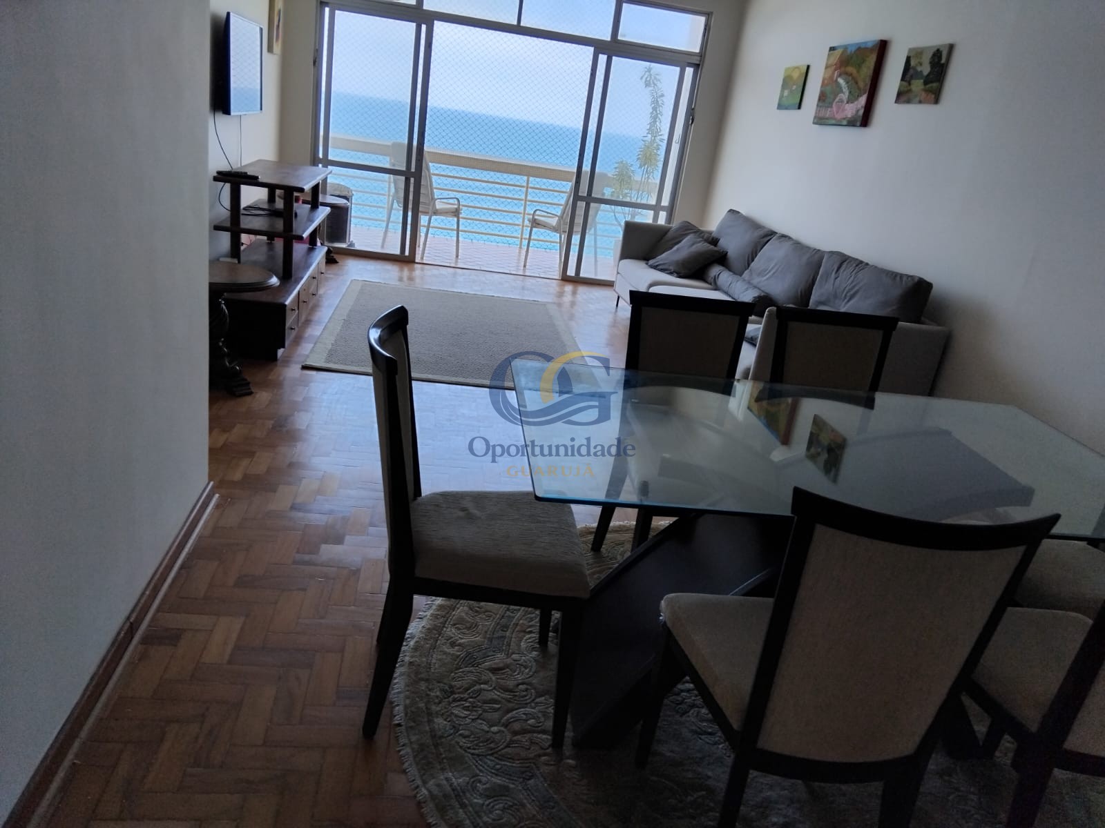 Apartamento Frente ao Mar nas Pitangueiras, Guarujá - SP