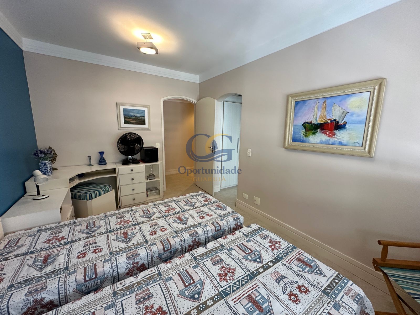 Apartamento Frente ao Mar, Praia Astúrias, Guarujá - SP
