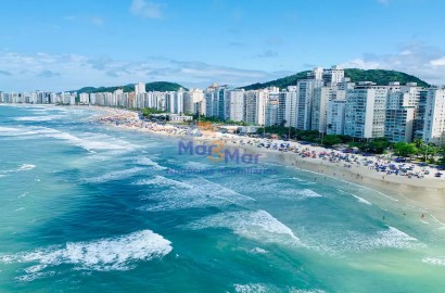 Apartamento Frente ao Mar nas Pitangueiras, Guarujá - SP