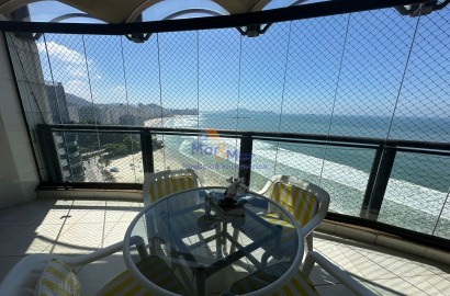 Apartamento Frente ao Mar Praia Astúrias, Guarujá - SP